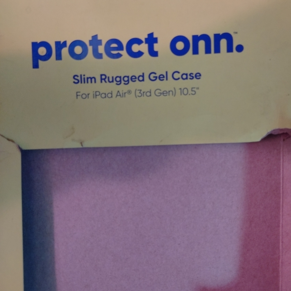 Slim rugged gel case ,black, for ipod air 10.5 (3rd Gen)